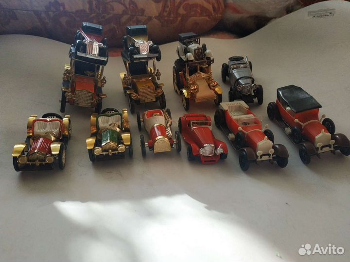 Ретро модели ford t,rolls royce,packard и т.д