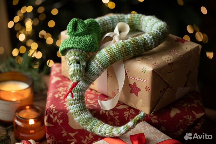 Вязаные игрушки ручной работы