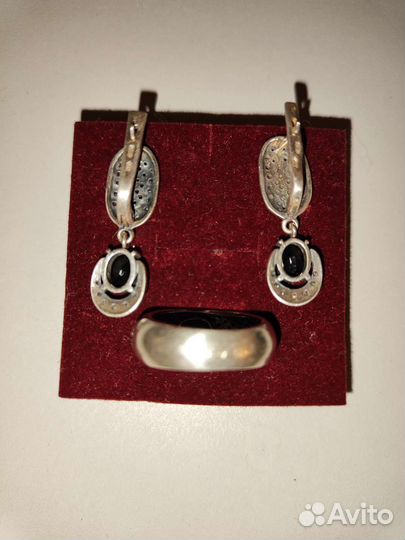 Серьги серебро 925