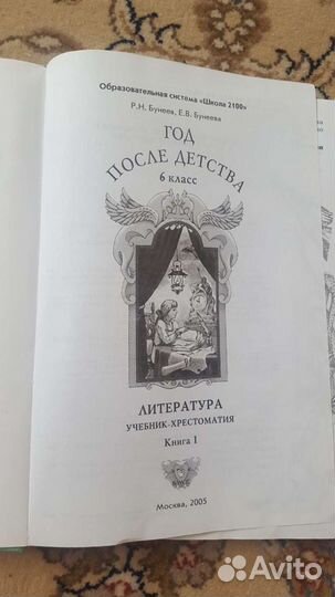 Литература 6 класс Р.Н. Бунеев, Е.В. Бунеева