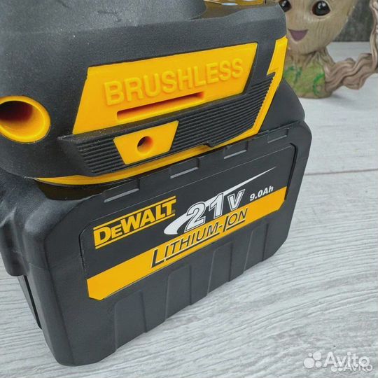 Гайковерт аккумуляторный 1800Нм. Мощный на 9 Ah