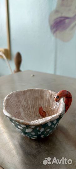 Чашка для эспрессо ручной работы