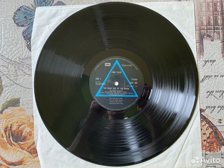 Pink Floyd-The Dark Side of the Moon, (9\7) UK, LP