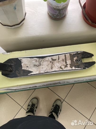 Дека для трюкового самоката парк