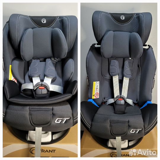 Новое поворотное автокресло Rant Isofix 0-12 лет