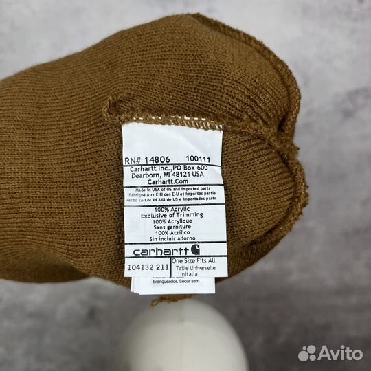 Новая Шапка Carhartt Heritage Beanie Оригинал