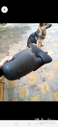 Правое боковое зеркало на Калину, Гранту