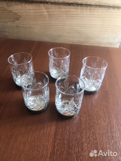 Хрустальные рюмки времен СССР