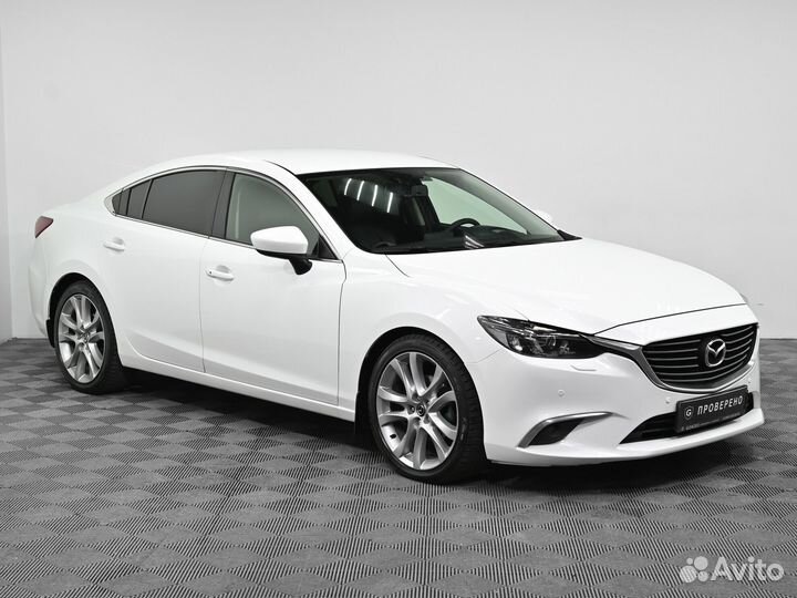 Mazda 6 2.5 AT, 2016, 142 000 км