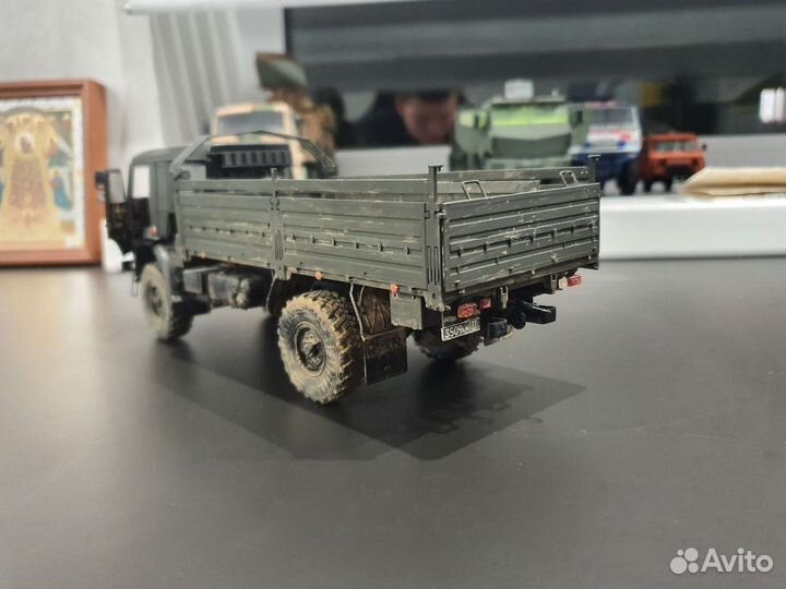 Модель грузовика Камаз К-4350
