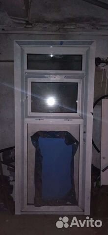 Алюминиевая дверь с броне-стеклопакетом