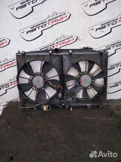 Радиатор двигателя honda K24A odyssey RB3 RB4 атм