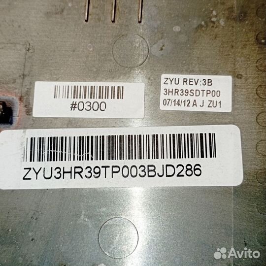 Крышка поддона HP G7-2000 3HR39sdtp00, ZYU3HR39TP0