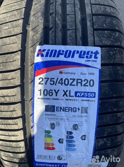 Kinforest KF-550 275/40 R20 и 315/35 R20