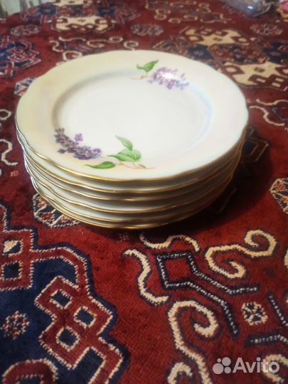 Чайно-кофейный сервиз Дулево 