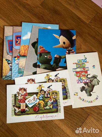 Открытки новые разные Конверты