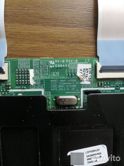 Платы Сам UE40F6100AK sharp LG