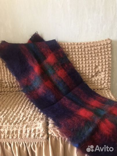 Шарф мохеровый мужской новый