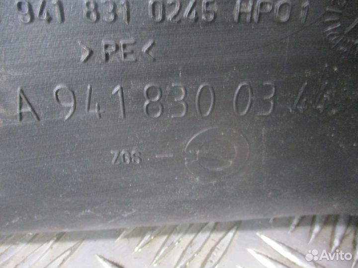 Воздуховод Mercedes-Benz A9418300344