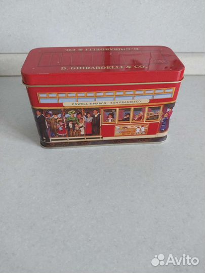 Жестяные баночки из под чая