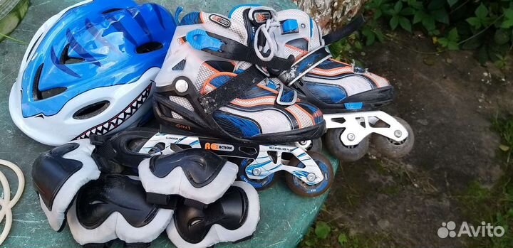 Детские ролики и защита