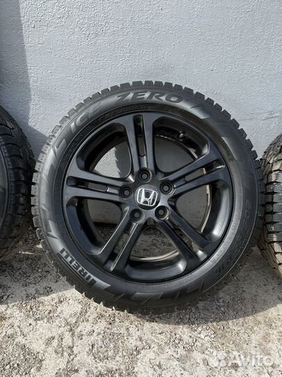 Pirelli ice zero 205/55 R16 диски оригинал Honda