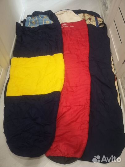 Продаются 3 спальных мешка, Campus и Кочевник