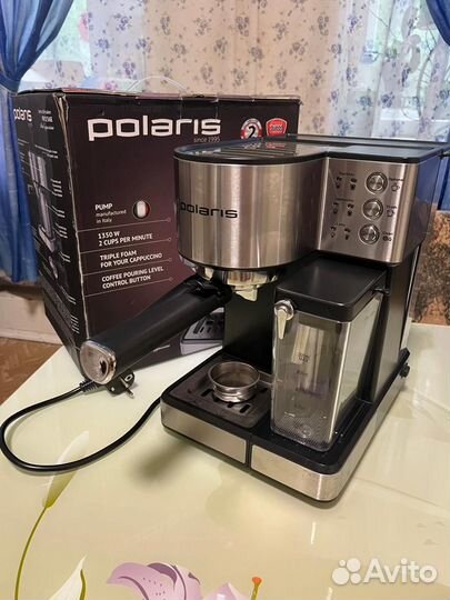 Кофеварка рожковая Polaris PCM 1536E Adore Cappucc