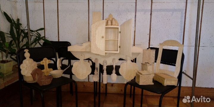 Кухонные предметы из дерева новые