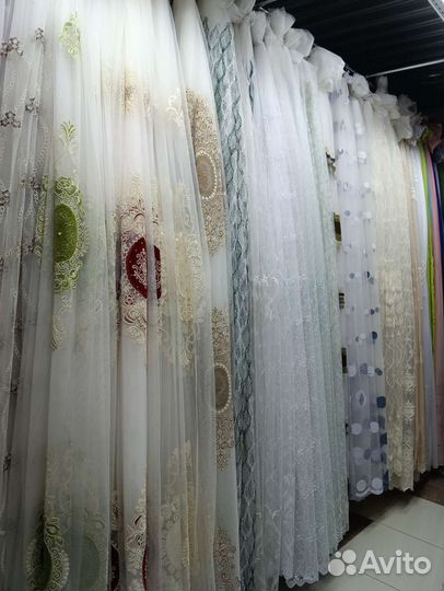 Шторы,Тюль, Ламбрикены,Отбивочная ткань и Матрасы
