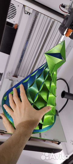 Новогодняя ёлка ручной работы 3д печать подарок