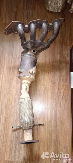 Выпускной коллектор ford focus 2 1.8