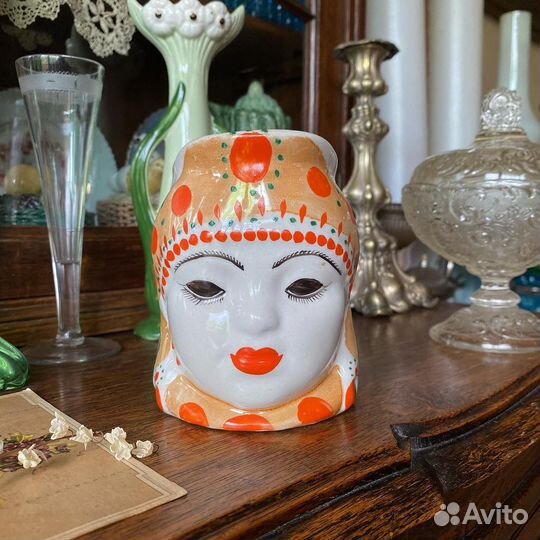 Старинная кружка молоко СССР лфз