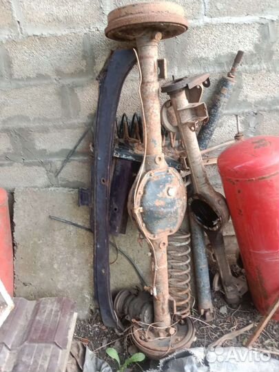 Задний мост на Волгу