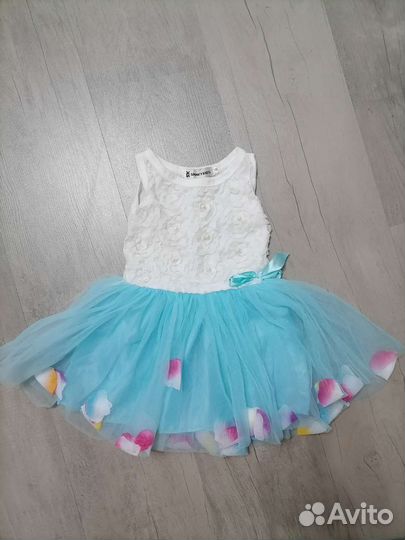 Платье для девочки 74 80
