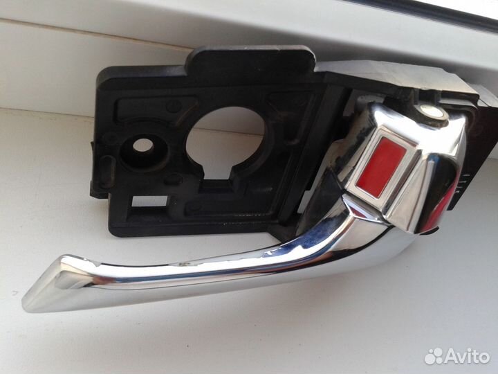 Ручка двери передней правая Киа Рио, хром