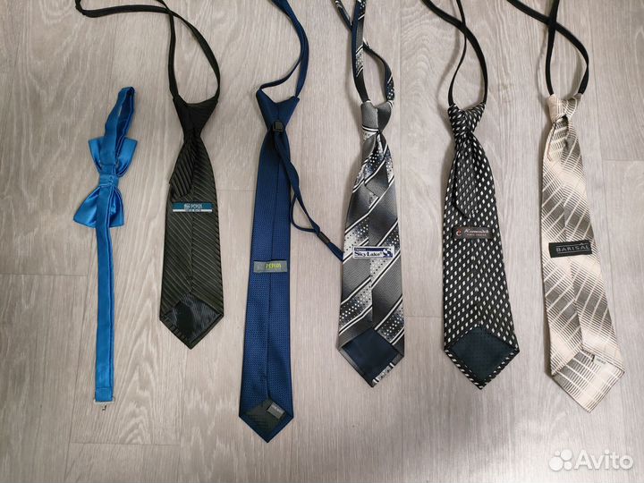 Детские галстуки и бабочки