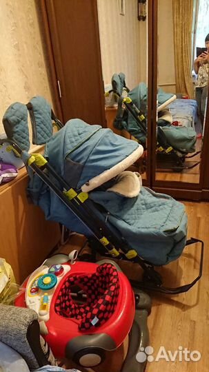 Коляска санки