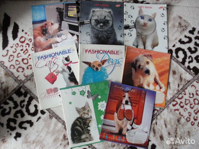 Красивые тетради и школьные дневники