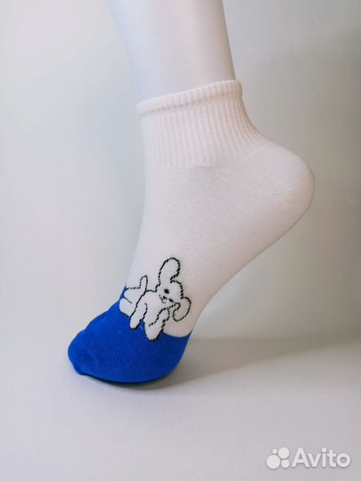 Женские носки с собачками