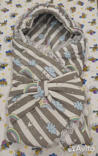 Конверт одеяло на выписку