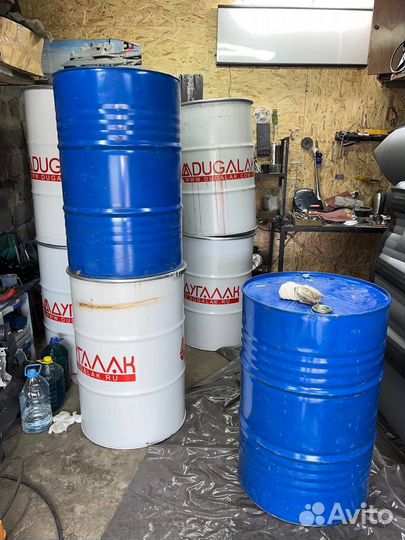 Бочки металлические 200 л