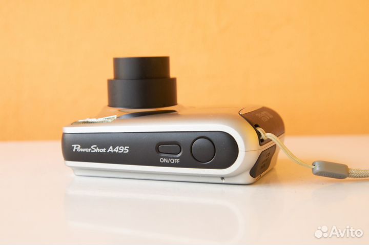 Цифровой фотоаппарат Canon powershot a495 + пример