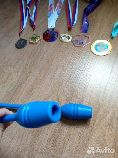 Indigo Булавы для художественной гимнастики 34 см