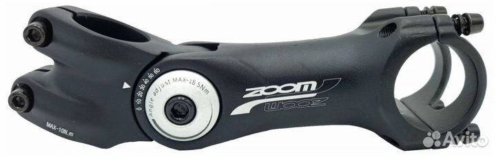 Вынос руля регулируемый Zoom TDS-D299N-8, D 25,4 м