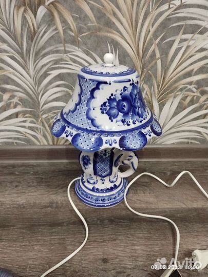 Светильник Гжель