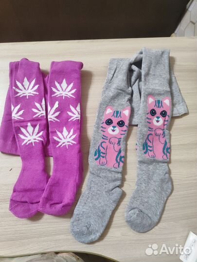 Махровые колготки