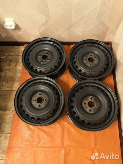 Диски Kia Rio 4 штампованные