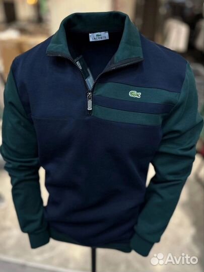 Кофта Lacoste полузамок 2025