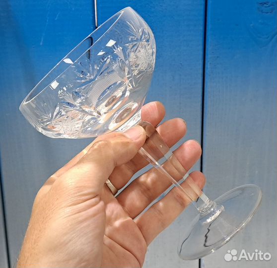 Креманки хрустальные, Германия *6шт